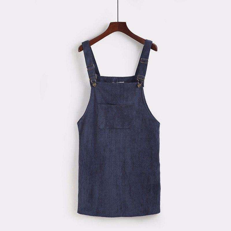 Retro Cord Kleid