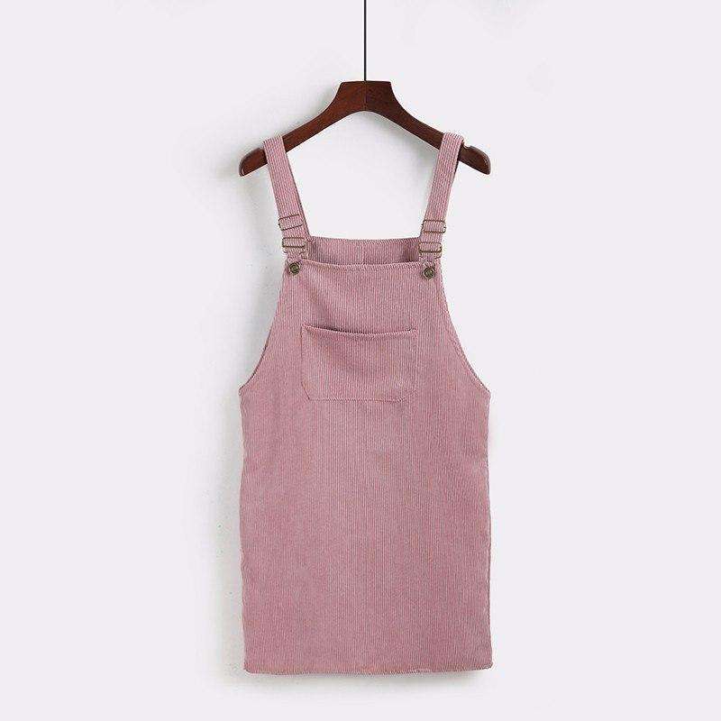 Retro Cord Kleid