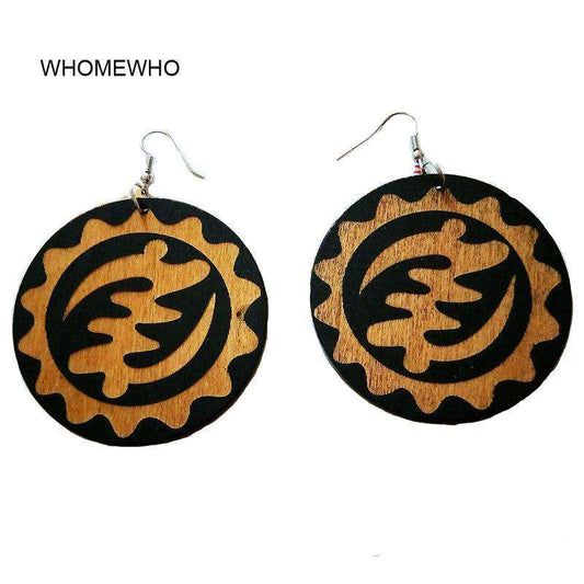 Nyame Afro Ohr Schmuck