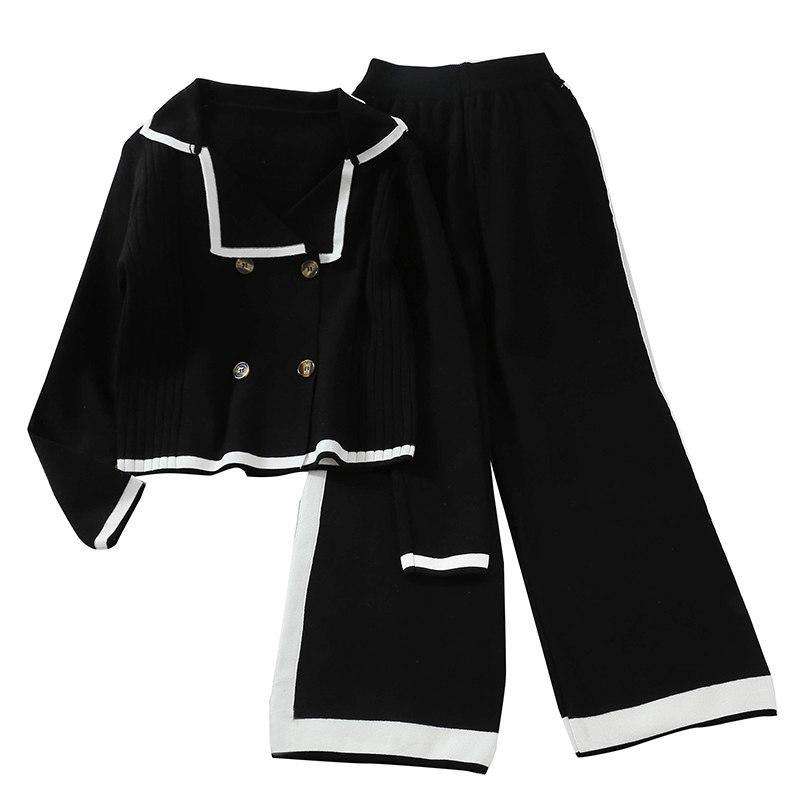 set kurzen pullover + casual hosen