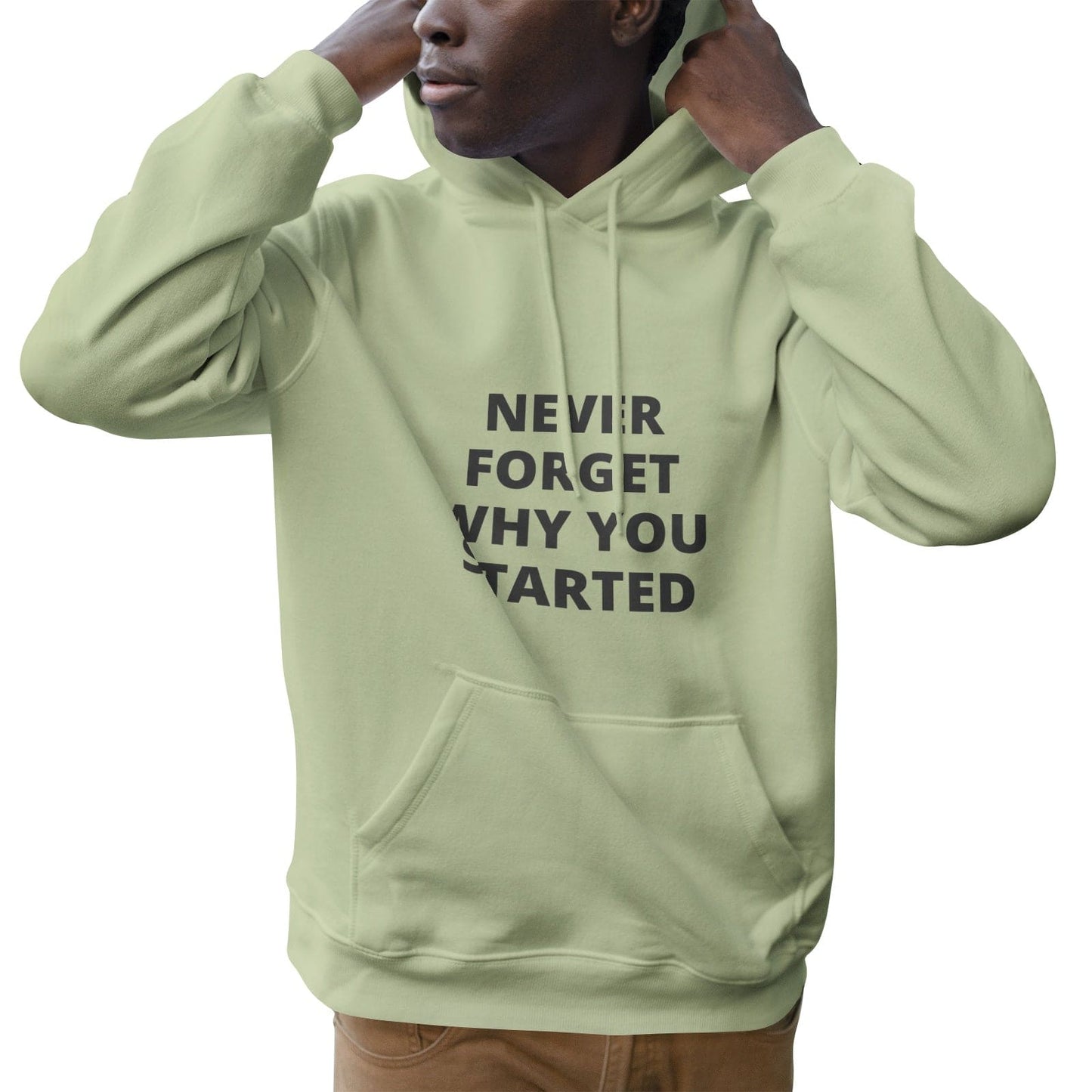 Never Forget Men's Soft Cotton Hoodies - HCWP 