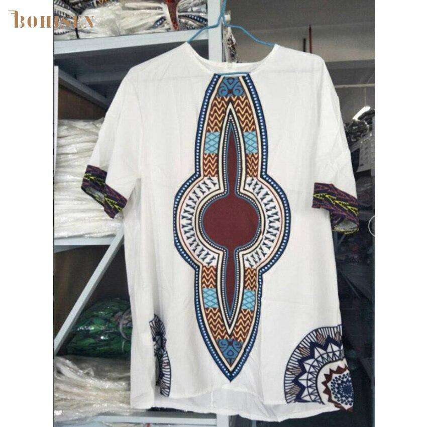 White African Print Dashik T-shirt