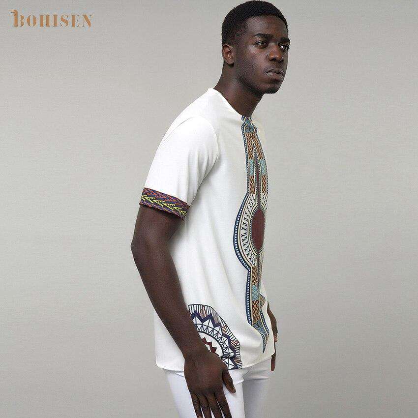 White African Print Dashik T-shirt