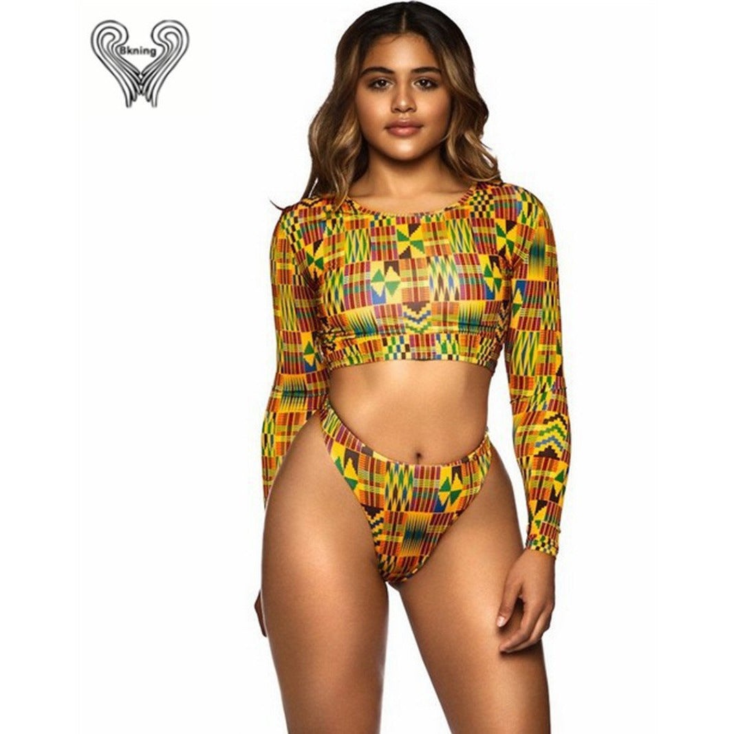 Sanzibar African Print Bikini