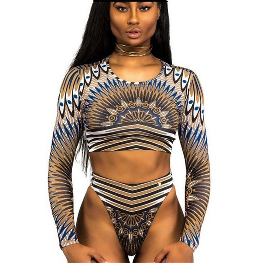 Sanzibar African Print Bikini