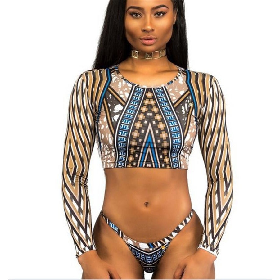 Sanzibar African Print Bikini