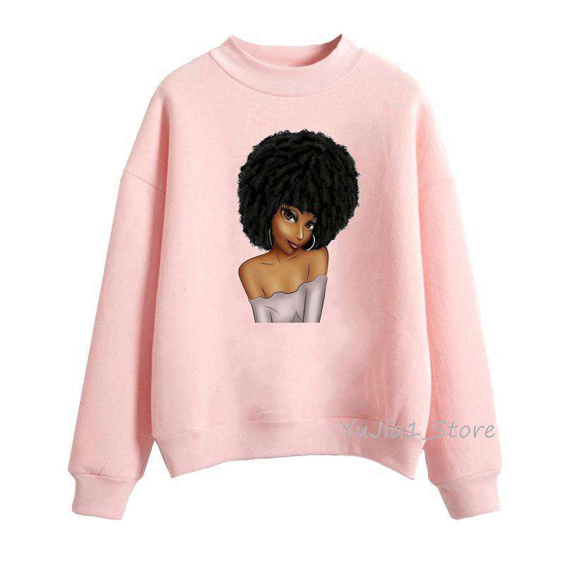 Poppin Afro Queen pullover