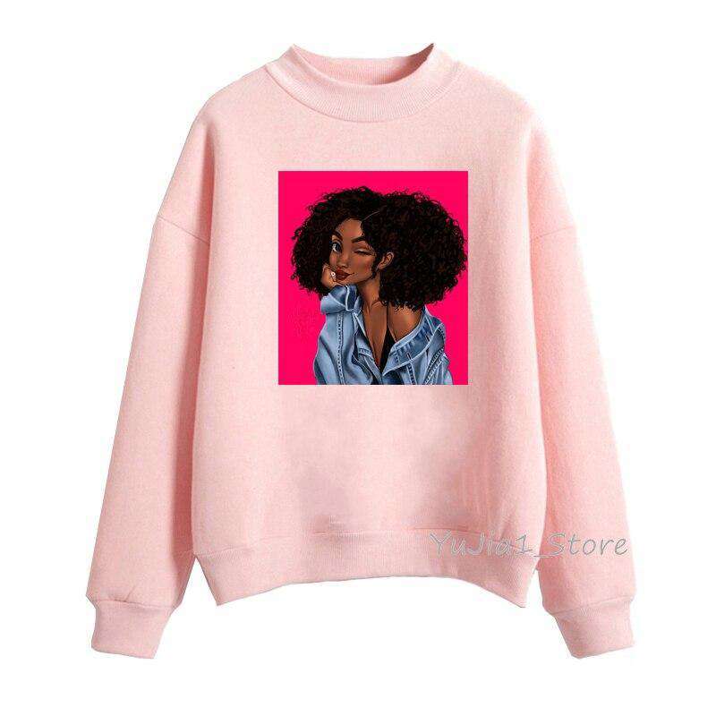 Poppin Afro Queen pullover