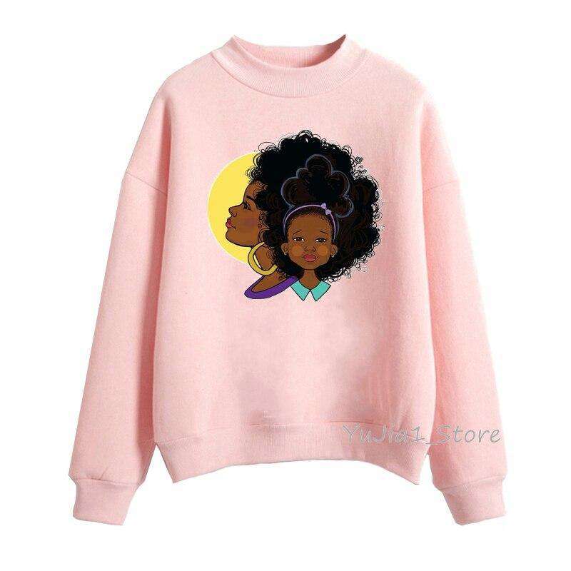 Poppin Afro Queen pullover