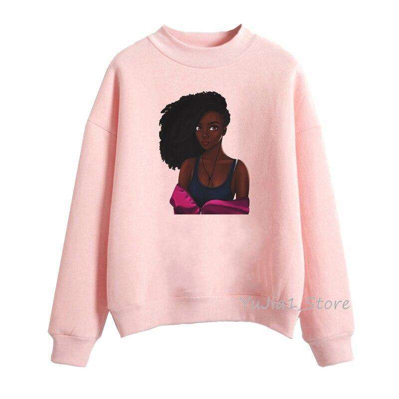 Poppin Afro Queen pullover
