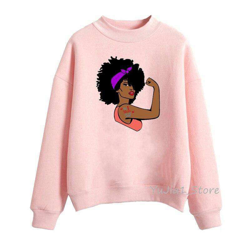 Poppin Afro Queen pullover