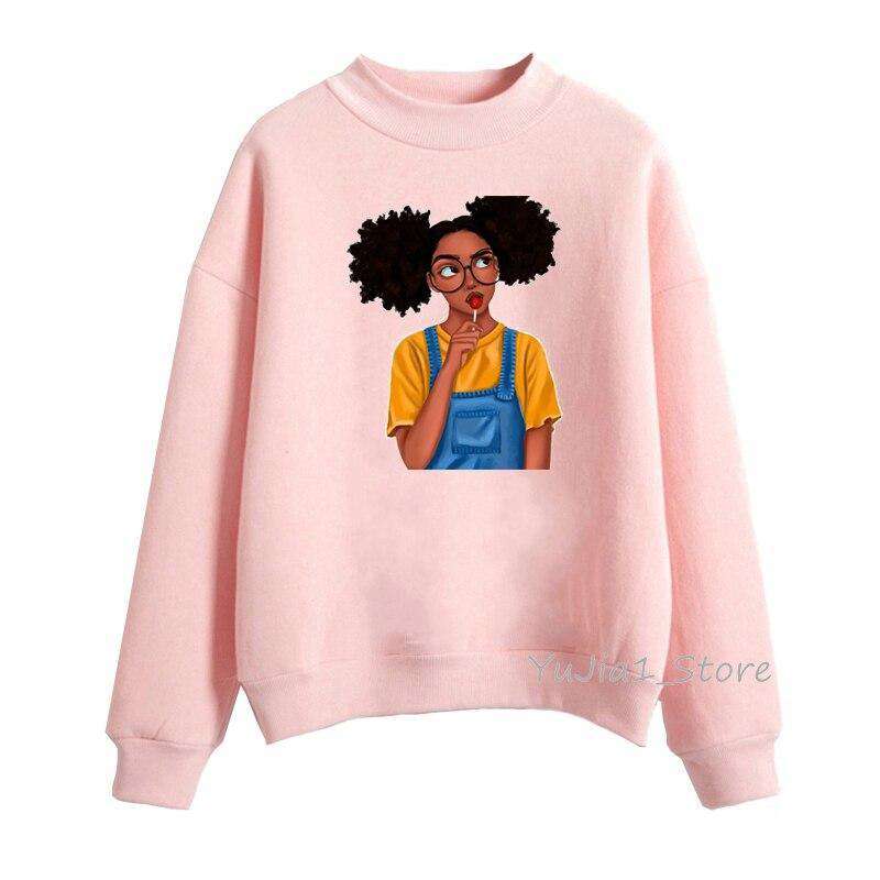 Poppin Afro Queen pullover