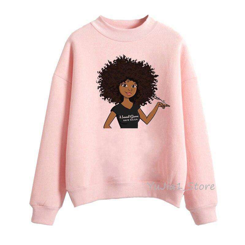Poppin Afro Queen pullover