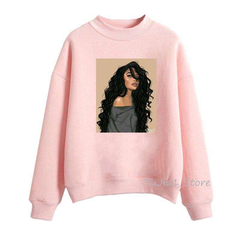 Poppin Afro Queen pullover