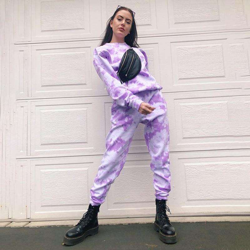 Tie Dye Women Joggers