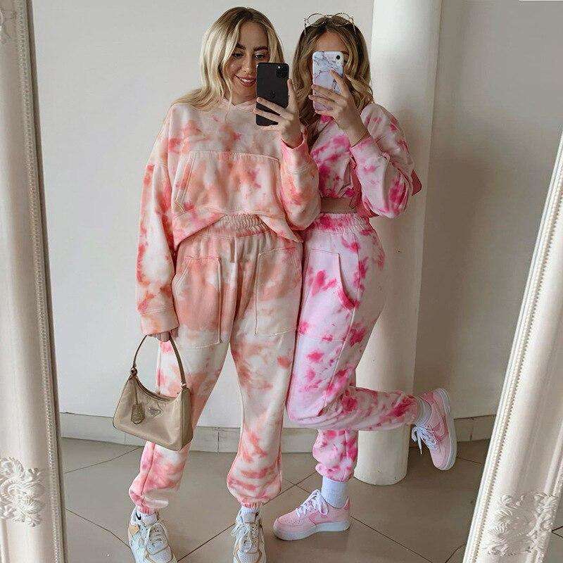 Tie Dye Women Joggers