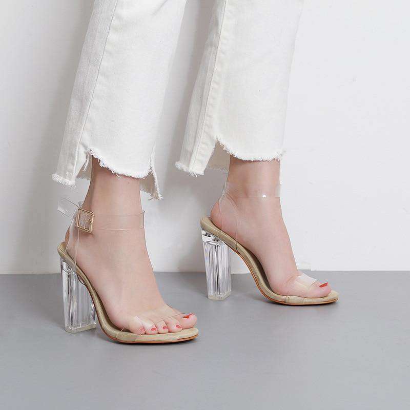 Sexy Transparent Heels