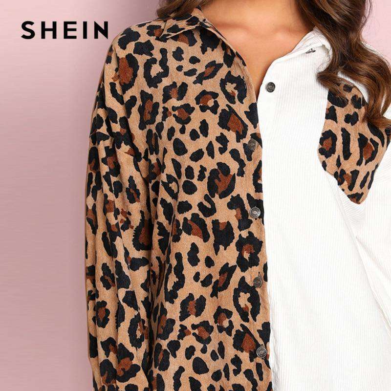 Round Neck Leopard Jacket