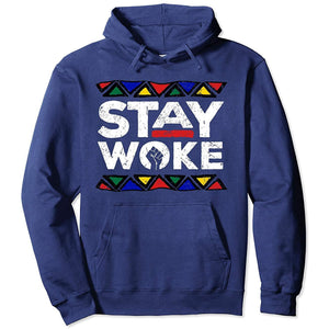 Stay Woke Black Hoodie