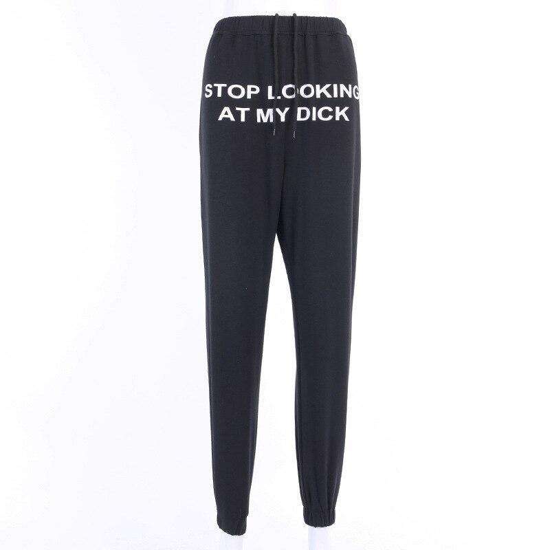 Stop looking at my dick pants
