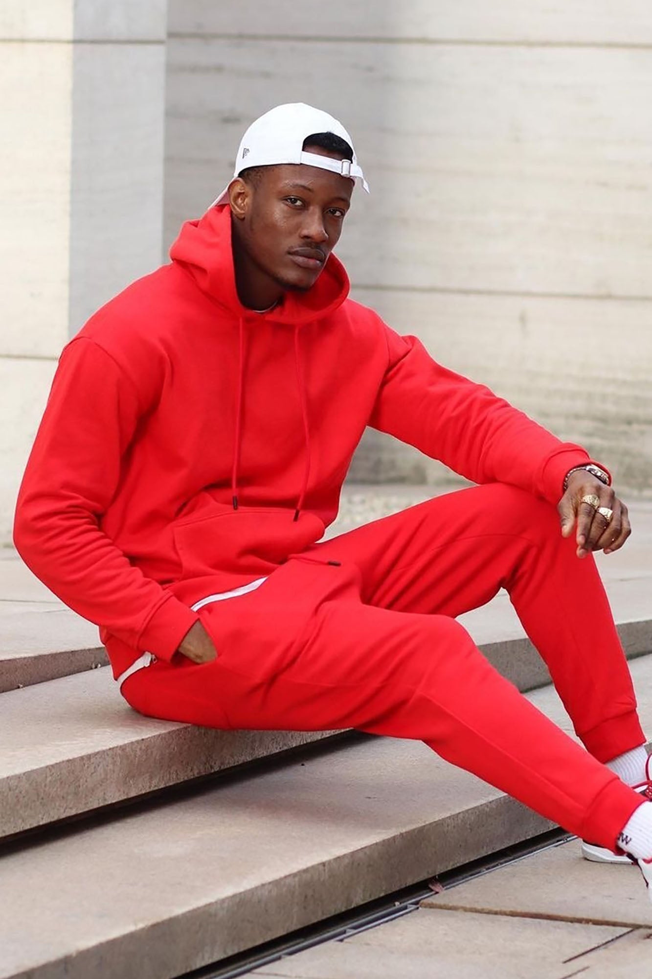 Tyson Hoodie - Red - HCWP 