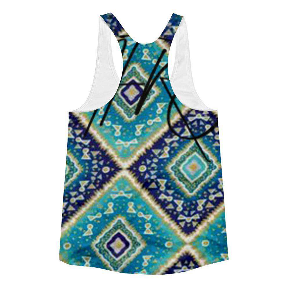 African Style Women's Racerback Tank