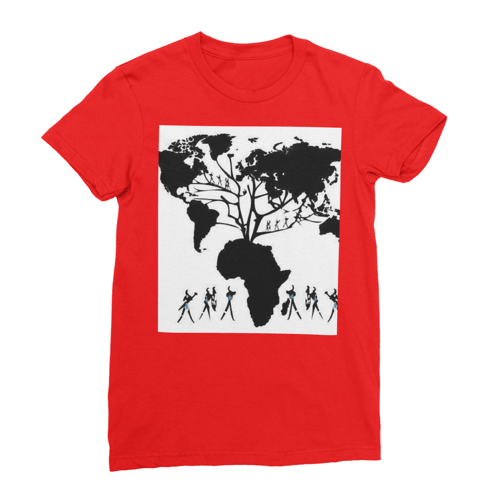 Afro Roots Women's Fine Jersey T-Shirt