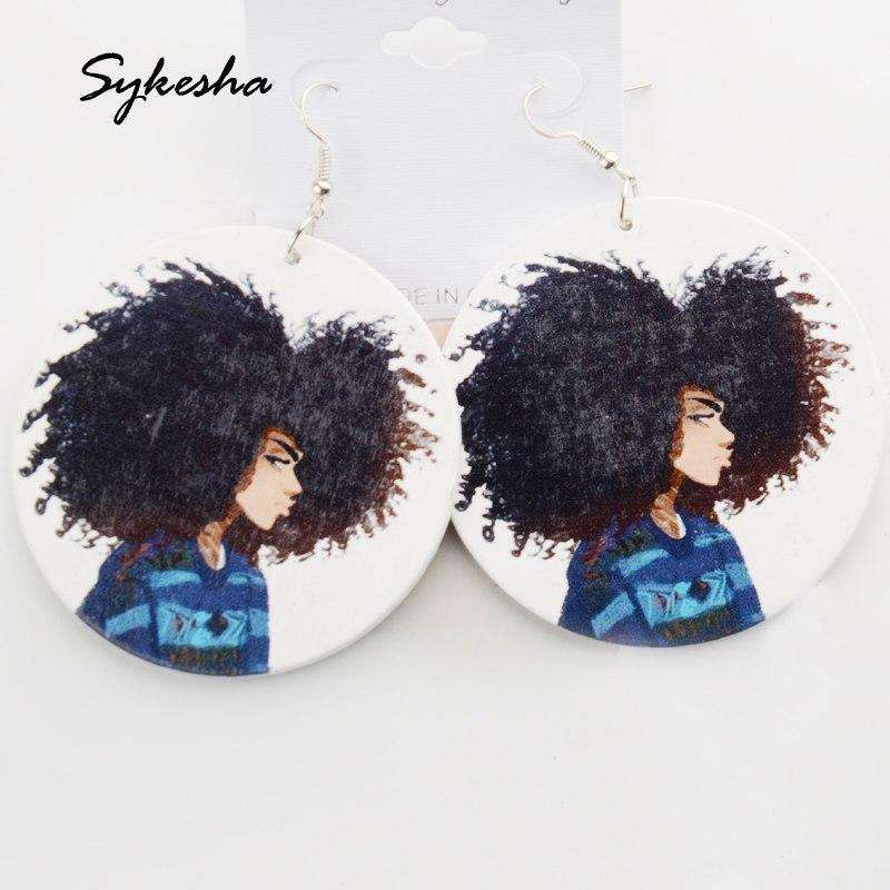 Afrohair earrings