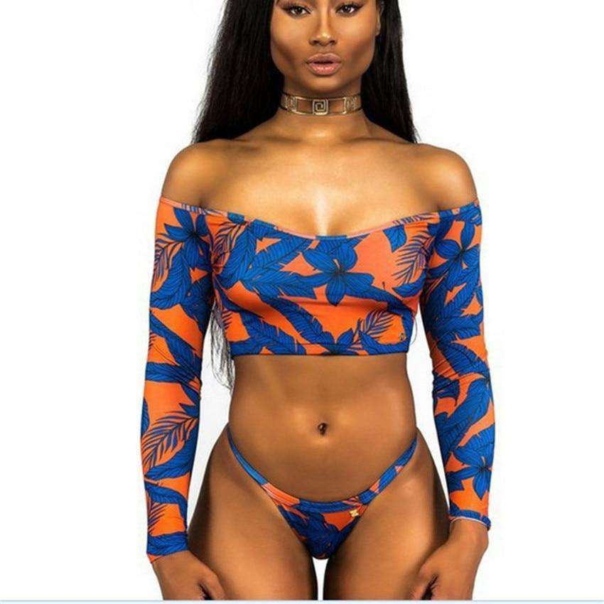 Afrolaise High Waisted Bikini