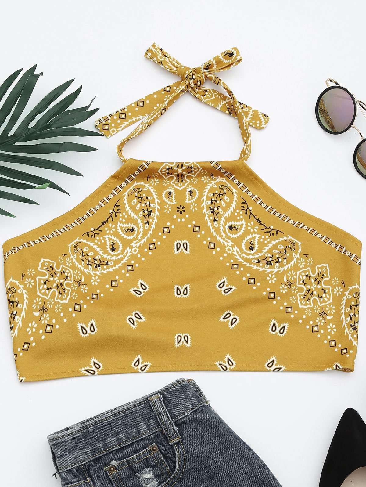Bansdana Crop Top 3 Colours