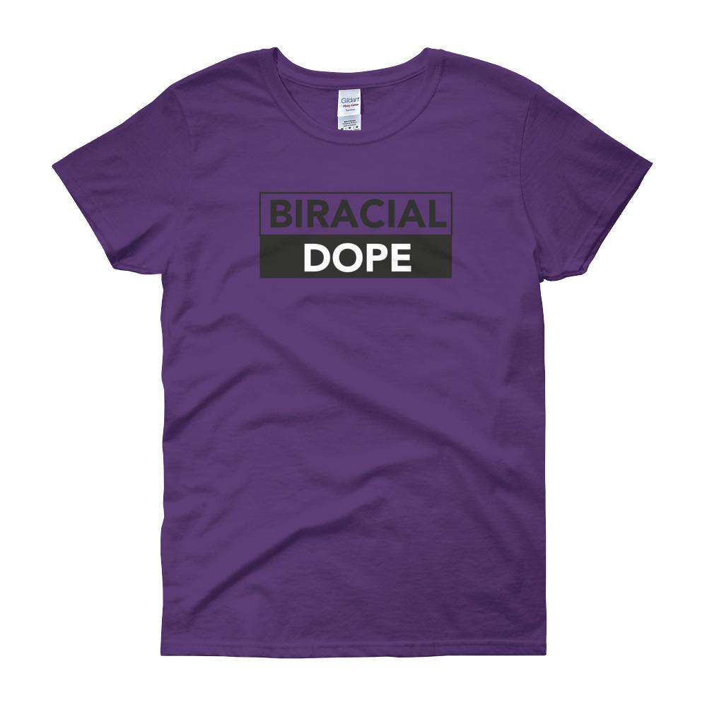 Biracial Dope Women's short sleeve t-shirt