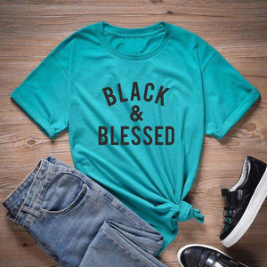 Black And Blessed T Shirt