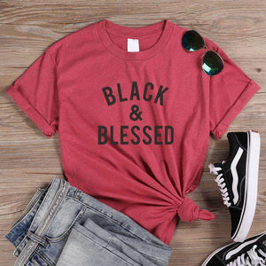 Black And Blessed T Shirt