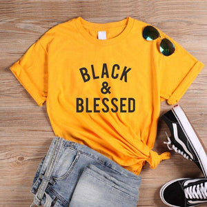 Black And Blessed T Shirt