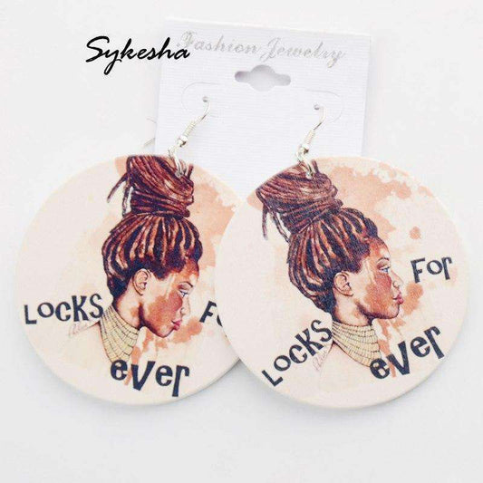 Black girl earrings