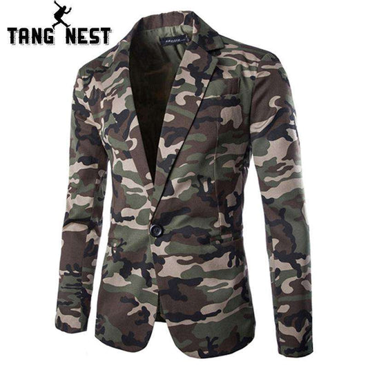 Camouflage Color New Design Spring Blazer