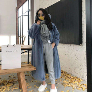 Casual Loose Long Female Jacket