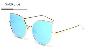 Clear Mirror Vintage Sunglasses