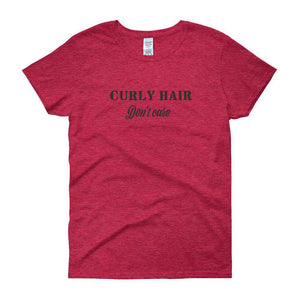 Curly Hair Women's short sleeve t-shirt