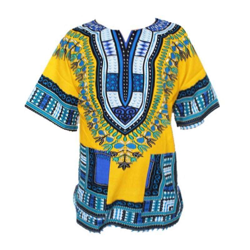 Dashiki Traditionelle Print T-shirt Für Männer Frauen