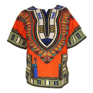 Dashiki Traditionelle Print T-shirt Für Männer Frauen