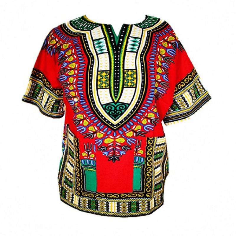 Dashiki Traditionelle Print T-shirt Für Männer Frauen