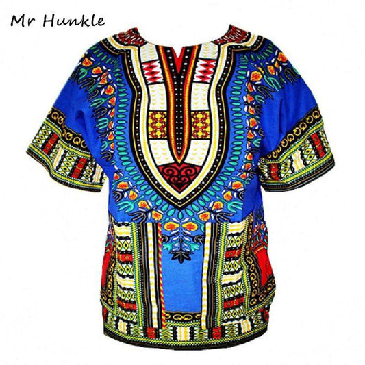 Dashiki Traditionelle Print T-shirt Für Männer Frauen