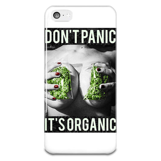 Don't Panic It's Organic iPhone 5-5s Plastic Case