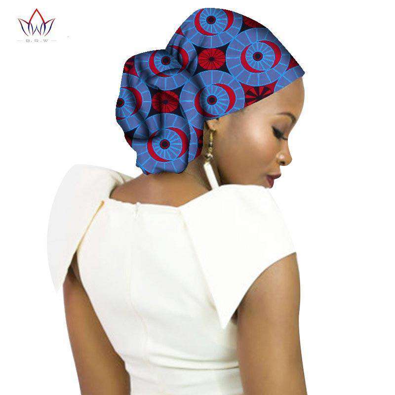 Fashion 2019 New Style African Headwear For Women Ankara Headband Decorations Wrap Tie Scarf Africa Hair Accessories BRW WYB65