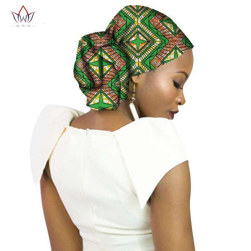 Fashion 2019 New Style African Headwear For Women Ankara Headband Decorations Wrap Tie Scarf Africa Hair Accessories BRW WYB65