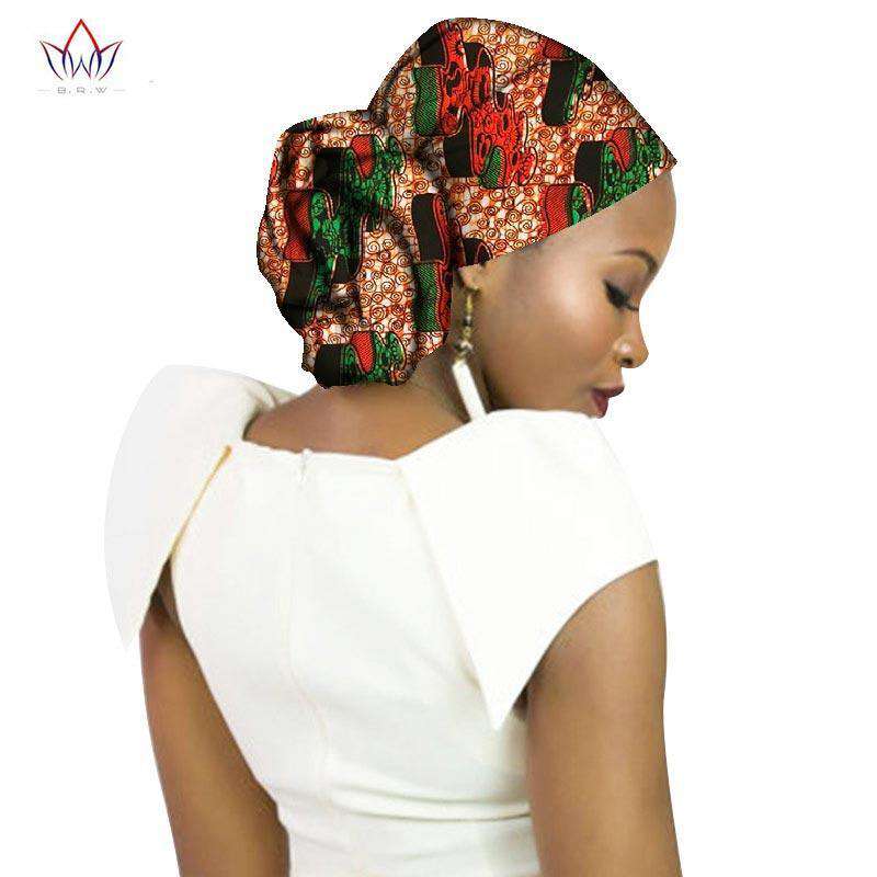 Fashion 2019 New Style African Headwear For Women Ankara Headband Decorations Wrap Tie Scarf Africa Hair Accessories BRW WYB65