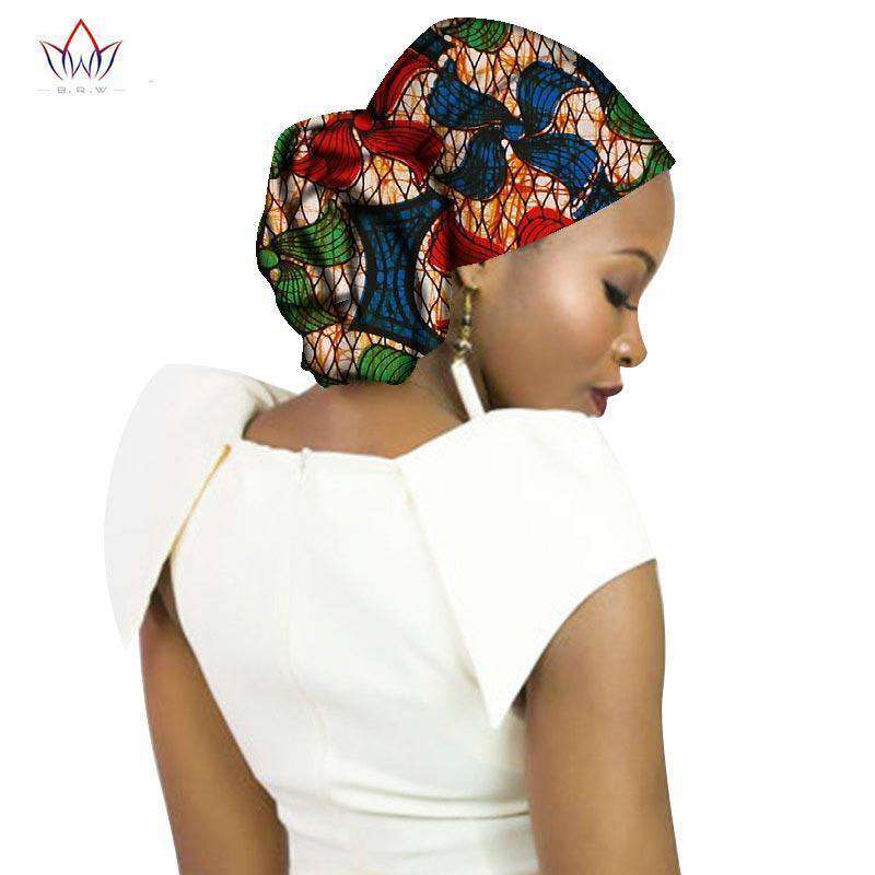 Fashion 2019 New Style African Headwear For Women Ankara Headband Decorations Wrap Tie Scarf Africa Hair Accessories BRW WYB65