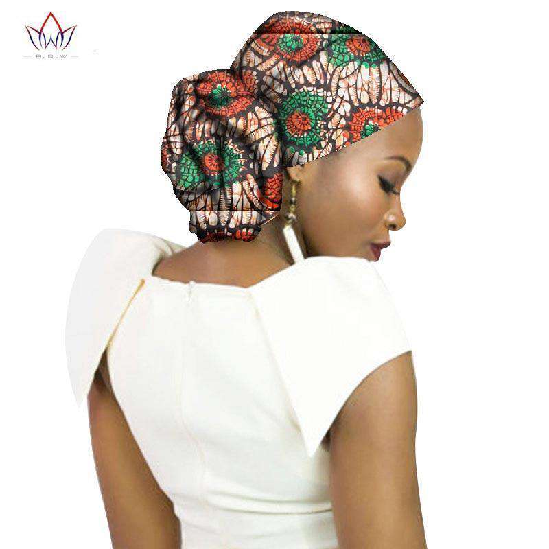 Fashion 2019 New Style African Headwear For Women Ankara Headband Decorations Wrap Tie Scarf Africa Hair Accessories BRW WYB65