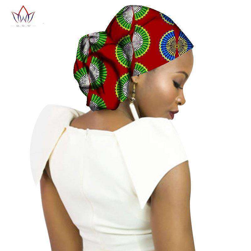 Fashion 2019 New Style African Headwear For Women Ankara Headband Decorations Wrap Tie Scarf Africa Hair Accessories BRW WYB65